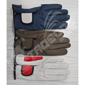 Guantes de Golf Personalizables de Cuero Genuino de Primera Calidad con Cierre de Velcro para Manos - Product Image 6