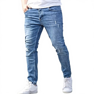 Jeans de Mezclilla de Primera Calidad, 100% Algodón, Corte Recto, Ligeros, Casuales, Transpirables y Ecológicos, Venta al Por Mayor en Pequeñas Cantidades a Precio Económico - Product Image 6