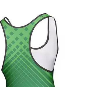 2026 Custom Unique <b>Designs</b> High Elasticity Lightweight Durable Spandex/Polyester Wrestling Singlet Martial Arts Uniforms Unisex - Product Image 5