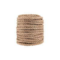 Corde en jute brute de haute qualité, cordon en fibre naturelle, ficelle robuste, durable, biodégradable, pour l'agriculture, l'emballage et le filage