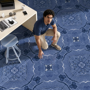 Carrelage de sol espagnol en porcelaine polie de couleur gris foncé 60x120 pour la maison et le bureau, tapis utilise un Design de sol en céramique de 600x1200mm - Product Image 5