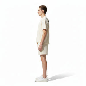 Conjuntos de Camisetas Casuales de Verano para Hombre Hechas de Algodón Terry Ecológico Puro |   Transpirable, de Alta Calidad, Colores y Tallas Personalizables |   OEM - Product Image 5