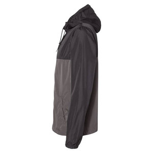 Chaqueta Cortavientos Ligera con Capucha para Hombre, Color Sólido, Casual, Manga Larga, Cierre de Cremallera, con Bolsillos Laterales, Ropa de Abrigo para Otoño - Product Image 5