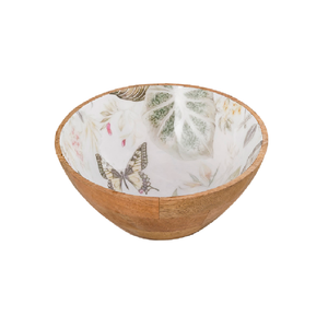 Bol de service profond en bois d'olivier naturel, fait main, classique, rond, pour apéritifs et olives lors de fêtes - Product Image 4