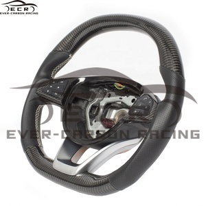 Volant de direction de voiture Ever-Carbon Racing ECR, <span class=keywords><strong>prix</strong></span> d'usine, vente chaude, pour <span class=keywords><strong>Mercedes</strong></span>-Benz <span class=keywords><strong>AMG</strong></span> Classe C W204 <span class=keywords><strong>C63</strong></span> W212 W218 W207 W172 SLK - Product Image 3