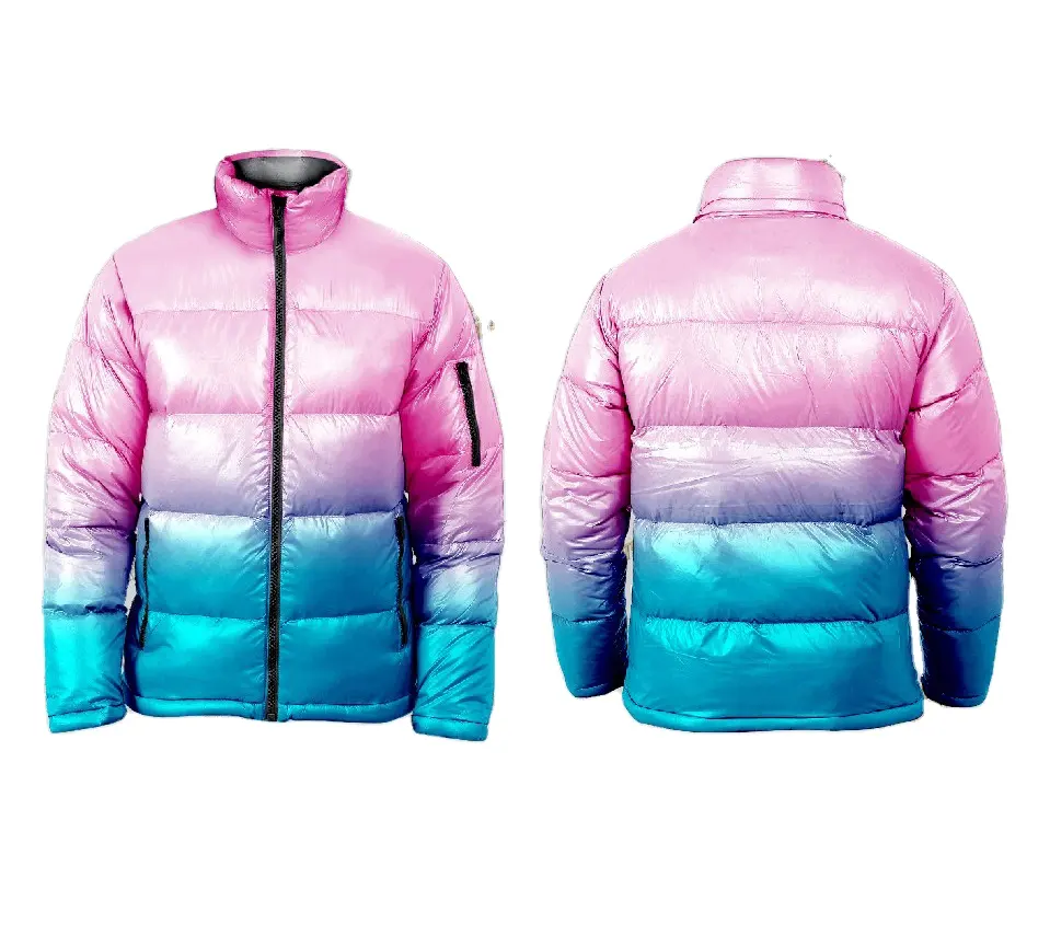2022 नई आगमन Trending फैशन सभी-मैच सर्दियों लंबी आस्तीन पुरुषों देवियों जैकेट जिपर बुलबुला कोट Puffer सर्दियों जैकेट