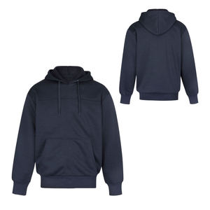 Sweat-shirts surdimensionnés personnalisés pour hommes, en molleton 100% coton, écologiques, à épaules tombantes, style pull, respirants, pour la saison hivernale - Product Image 5