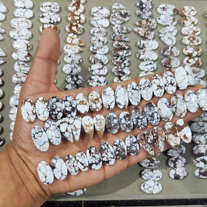 Lot de cabochons naturels en forme de paire de chevaux sauvages, lot de pierres précieuses en forme de paire de chevaux sauvages, vente en gros de pierres précieuses en forme de paire pour la fabrication de bijoux - Product Image 2