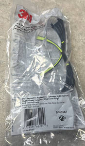 Lunettes de sécurité légères sans monture Securefit SF401AF en PVC avec verres transparents, revêtement anti-buée/anti-rayures, ajustement sécurisé - Product Image 6