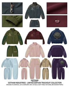 2026 New Arrival Men's Winter Two-Piece Breathable Windbreaker Tracksuit <b>Hoodie</b> Shorts Set Customizable Nylon Polyester - Product Image 3