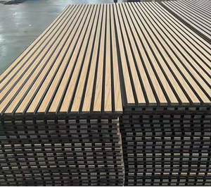 Eco-Friendly Oak Veneer Polyester Felt Acoustic Panels 600mm*2400mm Modern Design MDF for Soundproof Interior Villas Hotels - Product Image 6