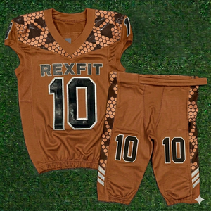 Conjunto de Uniforme de Fútbol Rexfit Sports Pro para Adultos, Ligero, Transpirable, Antibacterial, de Poliéster, Colores Personalizados - Product Image 5