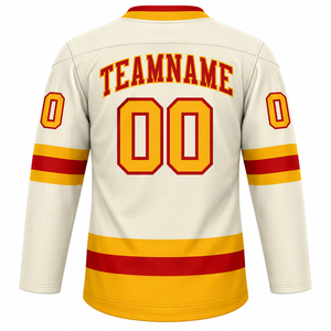 Jersey de Hockey sobre Hielo Personalizado de Alta Calidad, Ropa de Hockey Profesional para Entrenamiento en Equipo, Jersey de Hockey sobre Hielo Profesional Sublimado - Product Image 6