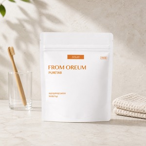 [FROM OREUM] Hygiène dentaire, articles de toilette pour hôtel, salle de bain des invités, dentifrice solide de voyage, pack de recharge - Product Image 5