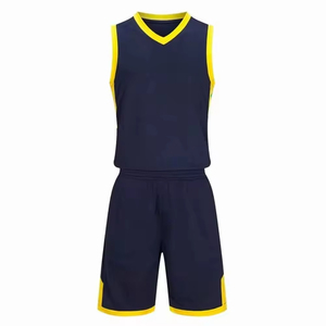 Uniformes de Baloncesto Transpirables de la Mejor Calidad y Último Diseño, Logotipo Personalizado, Precio Directo de Fábrica al Por Mayor, Unisex, Talla Grande para Adultos - Product Image 1