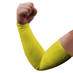 Manchon de bras unisexe respirant anti-UV personnalisé orange pour sports de plein air, cyclisme, baseball, compression rafraîchissante sans couture pour adultes - Product Image 5