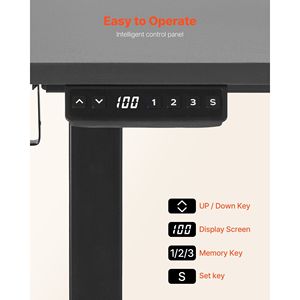 Scrivania da Gaming Angolare a L con Doppio Gancio, Regolabile Elettricamente in Altezza, in Acciaio al Carbonio, per Computer, Ultra Resistente - Product Image 6