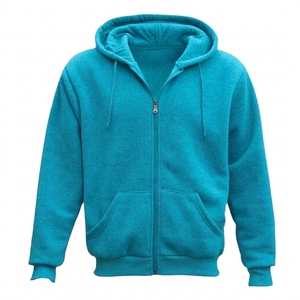 Sweat à capuche zippé vierge pour impression, broderie et marque privée – Sweat à capuche vierge tendance - Product Image 1