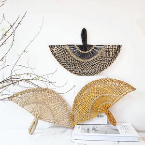 พัดมือหญ้าทะเลมีสไตล์-ของเล่นทำมือส่วนบุคคลของที่ระลึกสำหรับฤดูร้อนชายหาดในร่มกลางแจ้งศิลปะใช้สะสม - Product Image 4