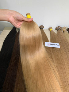 Extensiones de Cabello Humano NASA con Punta Plana, Cabello Virgen de un Solo Donante, Puntas Completas, Todos los Colores Disponibles - Product Image 3