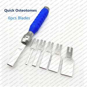 Osteótomo Modular de Acero Inoxidable de Alta Calidad con Cuchillas de Todos los Tamaños Disponibles, Instrumentos Quirúrgicos para Huesos, Certificado CE - Product Image 2