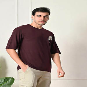 Camiseta extragrande personalizable de algodón 100% para hombre, peso pesado con logotipo personalizado DTG impreso, directo del fabricante - Product Image 3