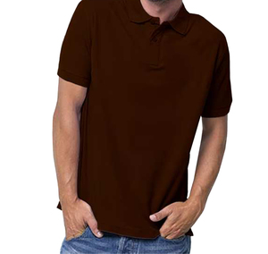 Camisas de Polo de Golf para Hombre, Poliéster, Nueva Moda de Verano, Logotipo Personalizado, Ropa de Trabajo para Hombre, Camisa de Manga Corta para Hombre, Color Blanco, Lisa - Product Image 3
