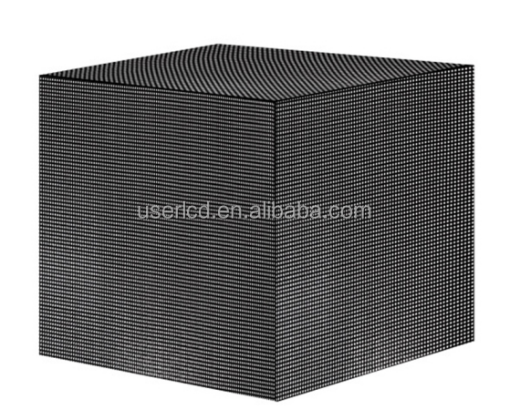 5 Sides 320mm High Brightness Cubes Screen Sign  Waterproof Advertising P2.5 LED Pixel Video Logo Sign LED Cube  Display