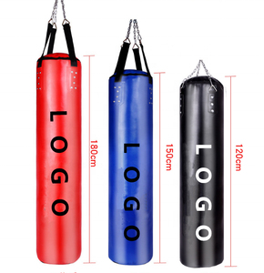 Bolsa de Boxeo Personalizada con Logotipo, Bolsas de Entrenamiento de Kickboxing, Bolsa de Boxeo Vacía Resistente de PU para Gimnasio MMA - Product Image 5