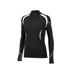 Camiseta de Protección Solar de Manga Corta para Mujer, Diseño Personalizado, Protección 50+, Estampada para Surf, Spandex/Poliéster, Ecológica, de Secado Rápido - Product Image 1