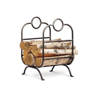 Support de rangement pour bûches de jardin en métal forgé, pour foyer extérieur, accessoires de maison très vendus - Product Image 5