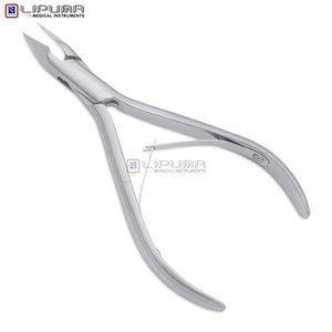 Wholesale Ergonomic Anti Slip Cuticle Nippers with Sharp Precision Blades Safe Effective Cutters for Baby Use - Product Image 1