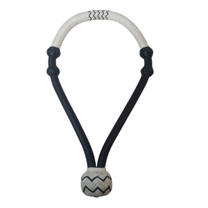 FAB LEATHERS Hackamore Western avec cordon en cuir brut pour l'entraînement sans bridon des chevaux, confortable et de haute qualité - Product Image 1