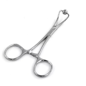 Schaedel Clamps Towel Straight Clip With <b>Cross</b> Action 90mm Stainless Steel Towel Forceps BY ZACHARY INDUSTRIES - Product Image 6