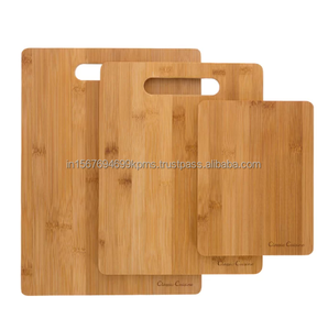 Ensemble de planches à découper en bois de haute qualité disponible en trois choix de tailles personnalisées Blocs à découper en bois de bambou naturel si écologiques - Product Image 3