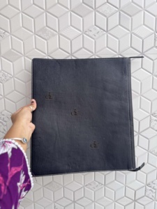 Wholesale Hand Tooled Leather Business Planner Portfolio <b>Document</b> <b>Folder</b> Genuine Leather Organizer Hardcover Gift for Men Women - Product Image 5