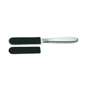 Professional <b>Glass</b> Mini Double Sided 180 Grit Nail <b>File</b> <b>Foot</b> Rasp Salon Grade Pedicure Tools - Product Image 4