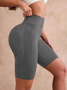 Shorts de yoga et de sport taille haute pour femmes, effet froncé aux fesses, vêtements de fitness, logo personnalisé, OEM ODM, vente en gros, commandes en gros, marque privée - Product Image 4