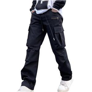 Streetwear Hombres Transpirable Hip Hop Ski Cargo Pantalones sueltos de pierna ancha Múltiples bolsillos para exteriores - Product Image 4