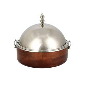 Plat de service élégant avec couvercle pour la présentation de plats en buffet et l'utilisation professionnelle dans l'hôtellerie - Product Image 1