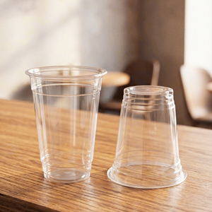 Clear Round PP <b>Plastic</b> <b>Cup</b> 95mm Diameter For Beverage 16 22 oz Disposable <b>Cup</b> - Product Image 2