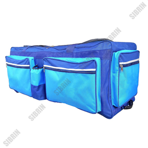 Bolsa de Cricket Unisex Premium SIBRIN con Ruedas, Gran Capacidad, Resistente al Agua, Portátil, Personalizable, de Poliéster, para Bates y Deportes - Product Image 4