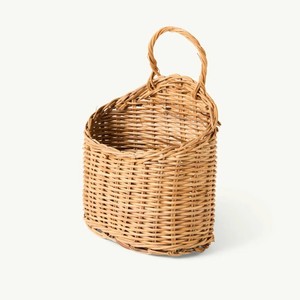 Charming Rattan Hanging <b>Basket</b> Practical <b>Storage</b> <b>Basket</b> For Kitchen Use, Wall <b>Storage</b> And Organization - Product Image 3