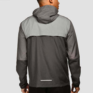 Men's <b>Lightweight</b> Windbreaker <b>Jacket</b> Hooded <b>Waterproof</b> Outdoor Sports <b>Running</b> Coat Breathable Casual Windproof Outerwear Zip Up - Product Image 3