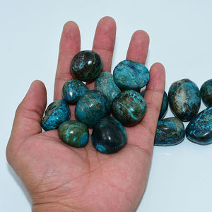 Pierres précieuses d'azurite naturelle polie de qualité supérieure, pierres roulées, pierres d'agate cristalline pour bijoux féminins - Vente en gros à chaud - Product Image 2
