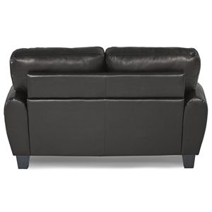 Moderno stile retrò 1 pezzo di copertina in finta pelle nera per divani moderni da soggiorno - Product Image 5