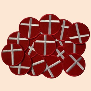 Patch brodé personnalisé de haute qualité, forme irrégulière, motif paysage montagneux, appliqué en toile à coudre, PVC, cadeaux écologiques - Product Image 1