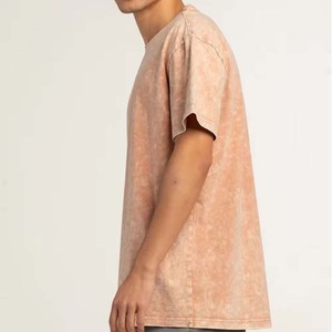 T-shirt en jersey tricoté 100 % coton respirant pour homme, style streetwear hip-hop 2026, dernière conception, personnalisable OEM - Product Image 3