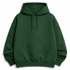 Sudadera con Capucha para Hombre, Manga Regular, Sin Cordones, 100% Algodón, Gruesa, Estampado Personalizado, Estilo Corto y Holgado, para Primavera - Product Image 5