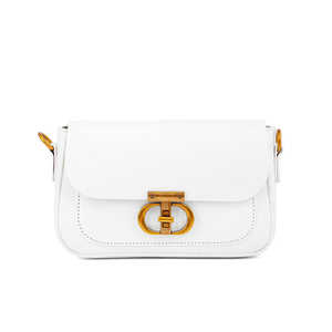 <b>White</b> Formal <b>Evening</b> <b>Bag</b> P36207 Elegant Pouch for Special Occasions - Product Image 3